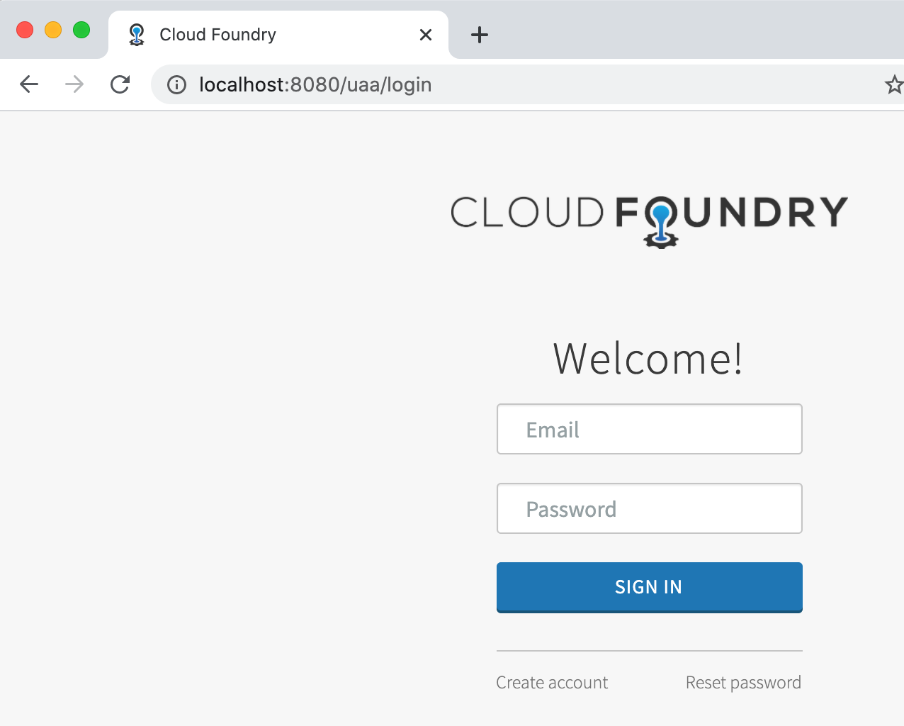 Spring Cloud Data Flow integrates Cloudfoundry UAA services for