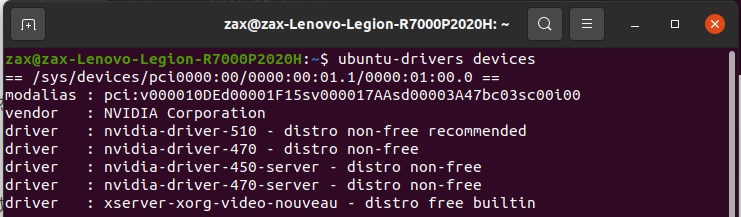 ubuntu install nvidia drivers command line